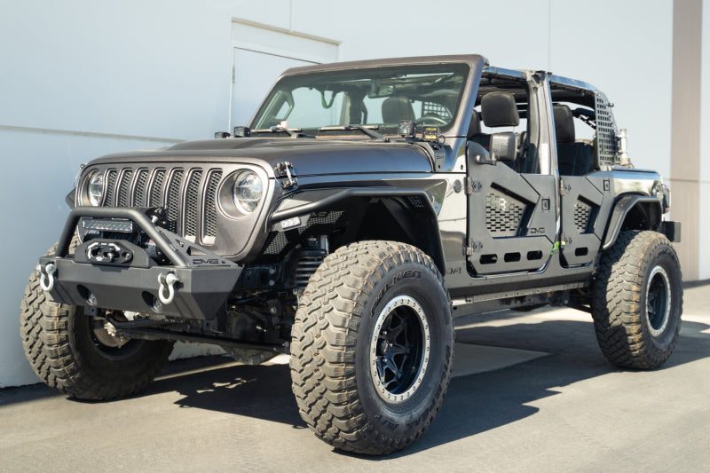 DV8 Offroad 18-23 Jeep Wrangler JL Rock Skins (4 Door Only) Body Armor & Rock Rails DV8 Offroad