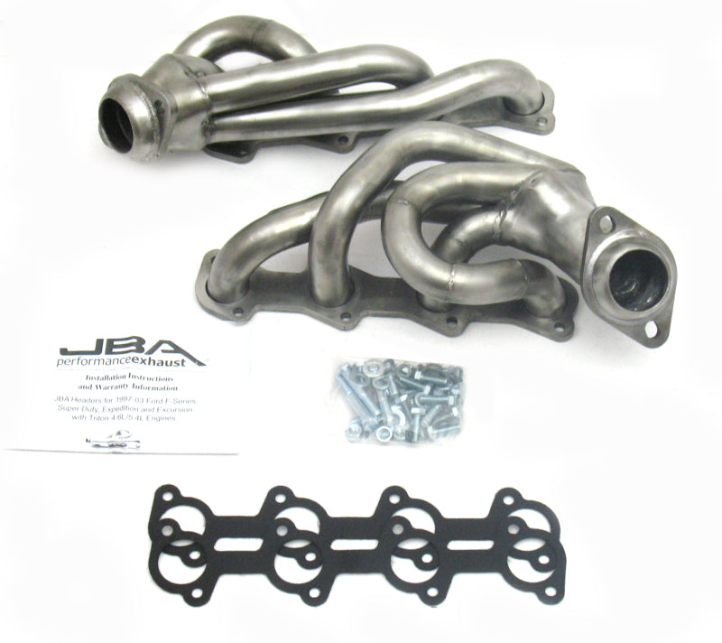 JBA 97-03 Ford F-150 5.4L 2V 1-1/2in Primary Raw 409SS Cat4Ward Header Headers & Manifolds JBA
