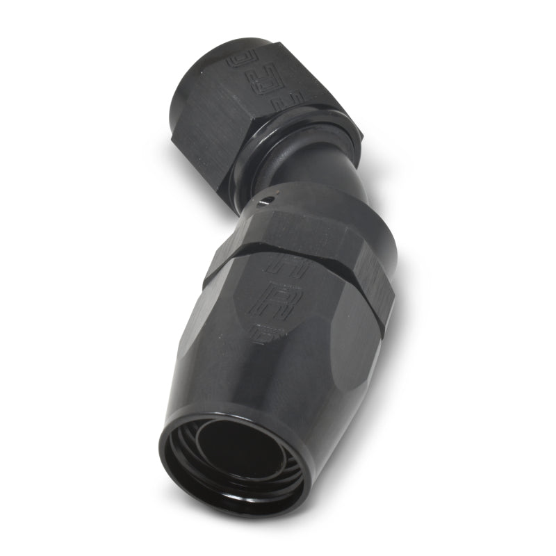 Russell Performance -16 AN Black 45 Degree Full Flow Hose End Fittings Russell