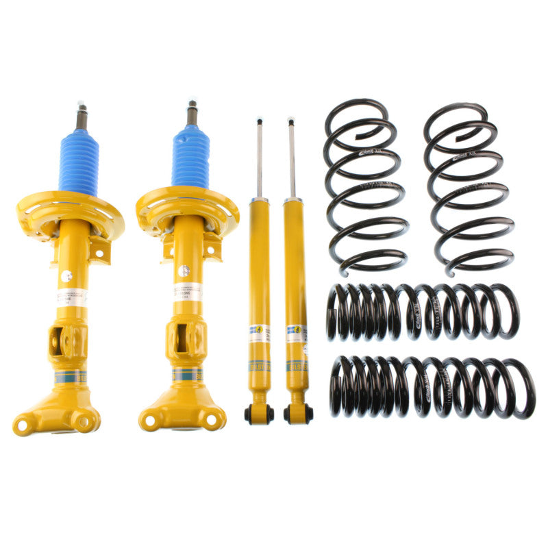 Bilstein B12 2012 Mercedes-Benz C250 Luxury Sedan Front and Rear Suspension Kit Shock & Spring Kits Bilstein
