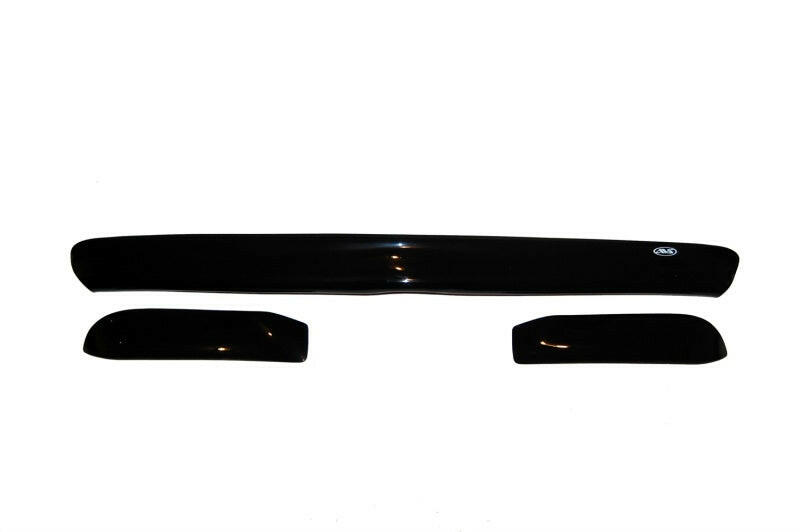 AVS 94-01 Dodge RAM 1500 Bugflector Deluxe 3pc Medium Profile Hood Shield - Smoke Stone/Bug Deflectors AVS