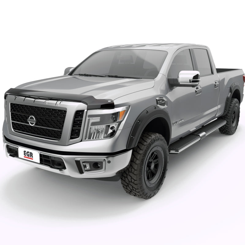 EGR 16+ Nissan Titan XD Superguard Hood Shield (305901) Hood Deflectors EGR