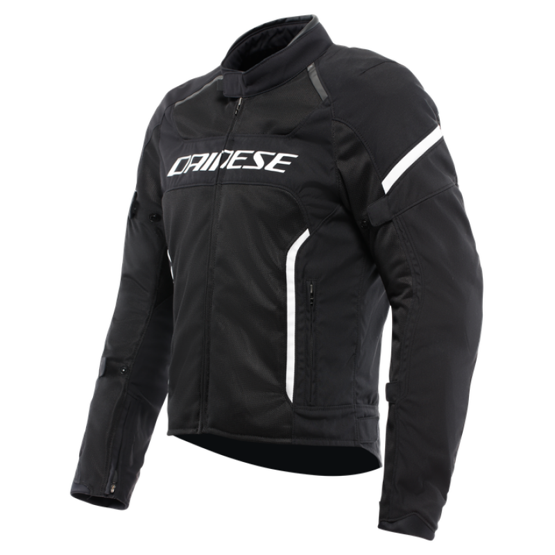 Dainese Air Frame 3 Tex Jacket Black/Black/White Size - 54 Jackets - Textile Dainese