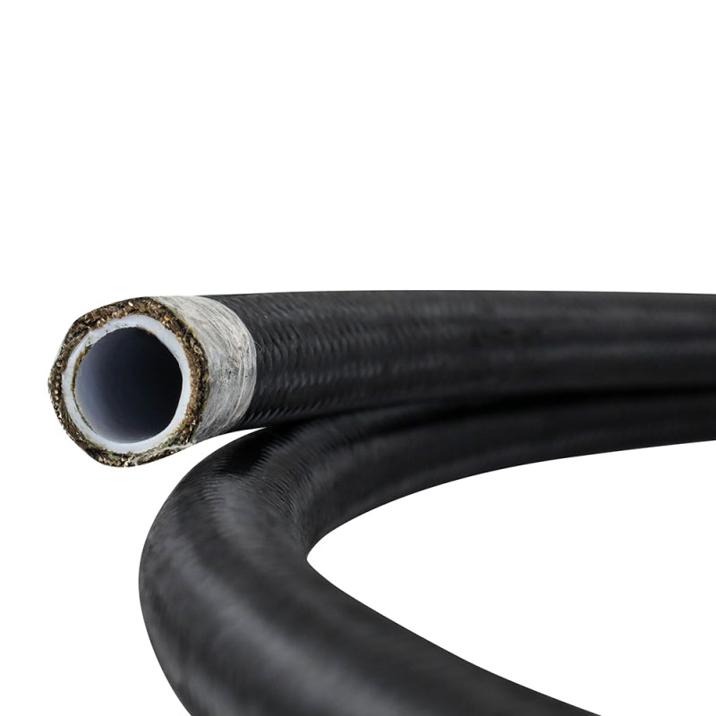 Mishimoto PTFE Braided -6AN 3ft Hose Black Hoses Mishimoto