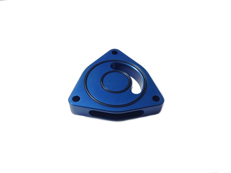 Torque Solution Blow Off BOV Sound Plate (Blue): Hyundai Genesis Coupe 2.0T ALL Blow Off Valves Torque Solution