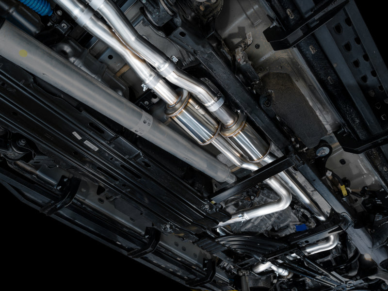 AWE Tuning 2025+ RAM 1500 RHO 3.0 I6 TT 0FG Dual Rear Exit Cat-Back Exhaust - Chrome Silver Tips Catback AWE Tuning