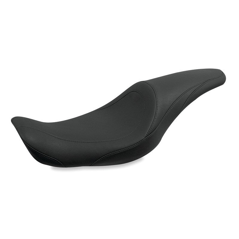 Mustang 06-17 Harley Dyna Tripper Fastback 1PC Seat - Black One-Piece Motorcycle Seats Mustang Motorcycle