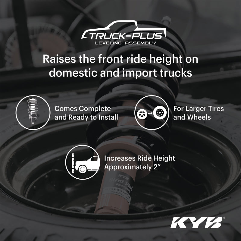 KYB 07-13 Chevrolet Silverado 1500 / GMC Sierra 1500 Truck-Plus Leveling Assembly - Front Shocks and Struts KYB