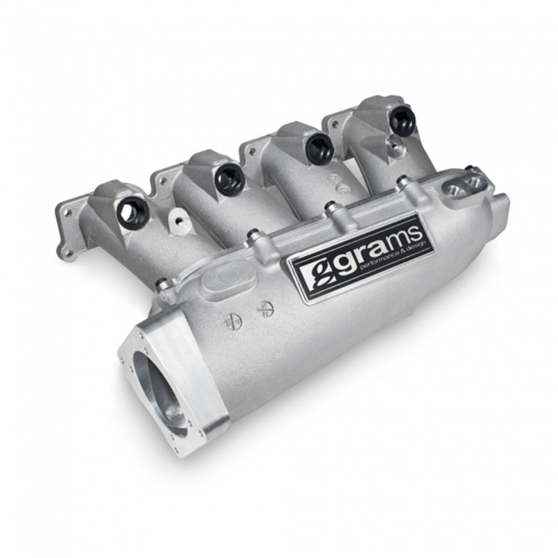 Grams Performance VW MK4 Small Port Intake Manifold - Raw Aluminum Intake Manifolds Grams Performance