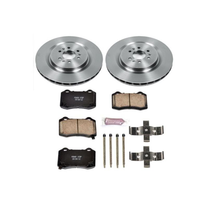 Power Stop 04-07 Cadillac CTS Rear Autospecialty Brake Kit Brake Kits - OE PowerStop