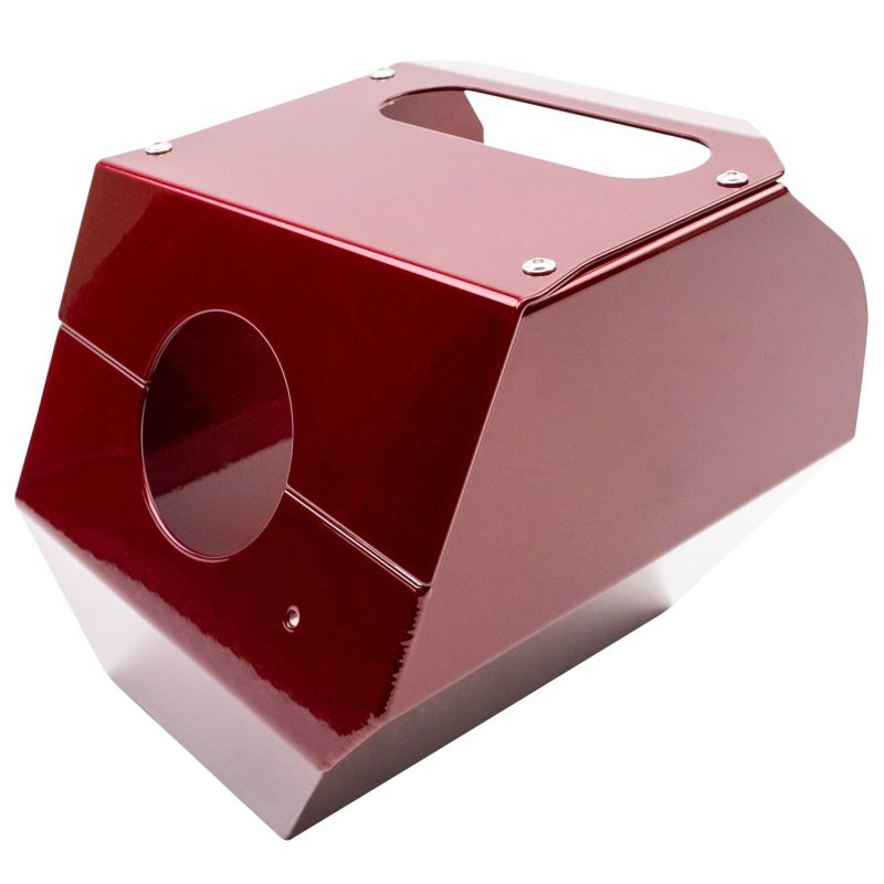 Wehrli 17-19 Chevrolet 6.6L L5P Duramax 4in Intake Kit - Bengal Red Cold Air Intakes Wehrli