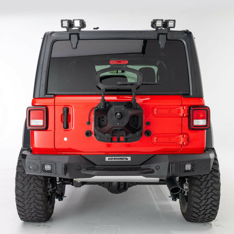 Go Rhino 18-20 Jeep Wrangler JL/JLU Light Mount - One or Two 3in Cubes Light Mounts Go Rhino