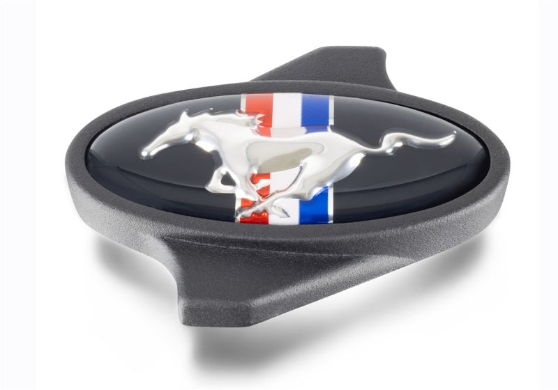 Ford Racing Black Finish Mustang Logo Air Cleaner Nut Air Filters - Universal Fit Ford Racing