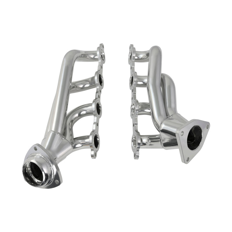 JBA 02-13 GM Truck 4.8L/5.3L LS Silver Ctd Cat4Ward Header Headers & Manifolds JBA