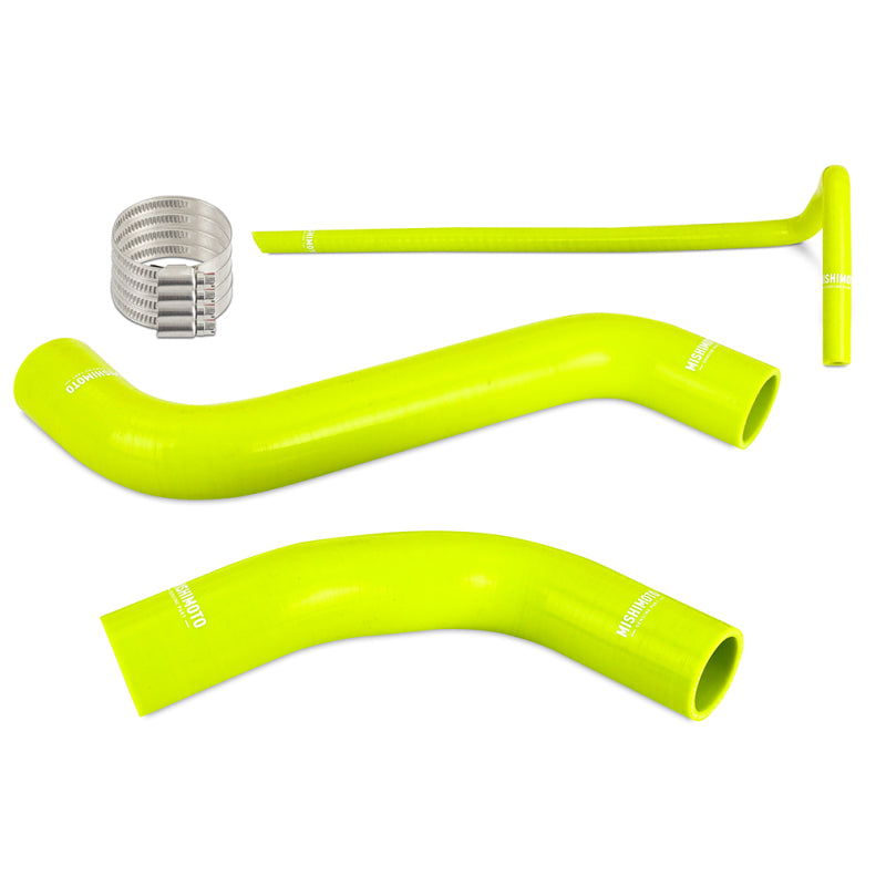 Mishimoto 2022+ Subaru WRX Silicone Radiator Coolant Hose Kit - Neon Yellow Hoses Mishimoto