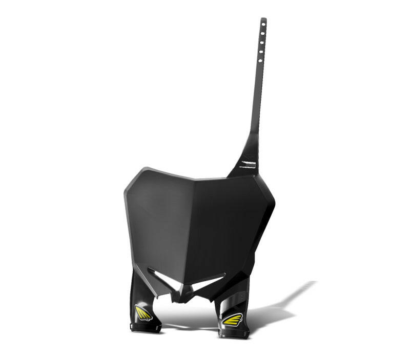 Cycra 10-18 Suzuki RMZ-250 Front Stadium Number Plate - Black Plastics Cycra