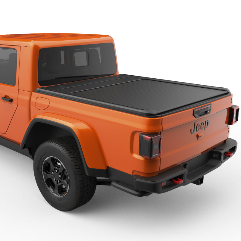 EGR 20-23 Jeep Gladiator Sport Overland Rubicon Sport S Retractable Bed Cover Bed Covers - Folding EGR