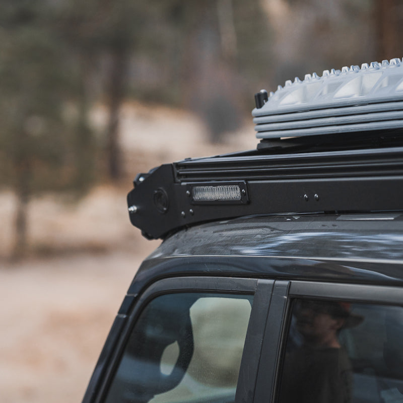 KC HiLiTES Platform One Profile 10in. SideCast Flush Mount Lights (Does Not Include Rack) Roof Rack KC HiLiTES