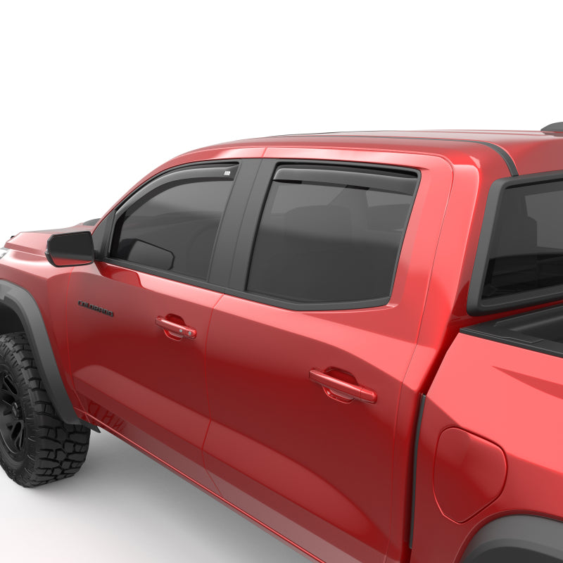 EGR 23-24 GM Colorado/Canyon In-Channel Window Visors - Set of 4 (571481) Wind Deflectors EGR
