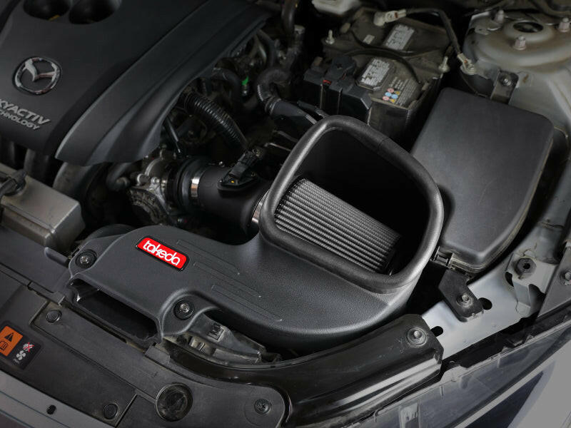 aFe Takeda Stage-2 Pro Dry S Cold Air Intake System 14-18 Mazda 3 L4-2.0L (Black) Cold Air Intakes aFe