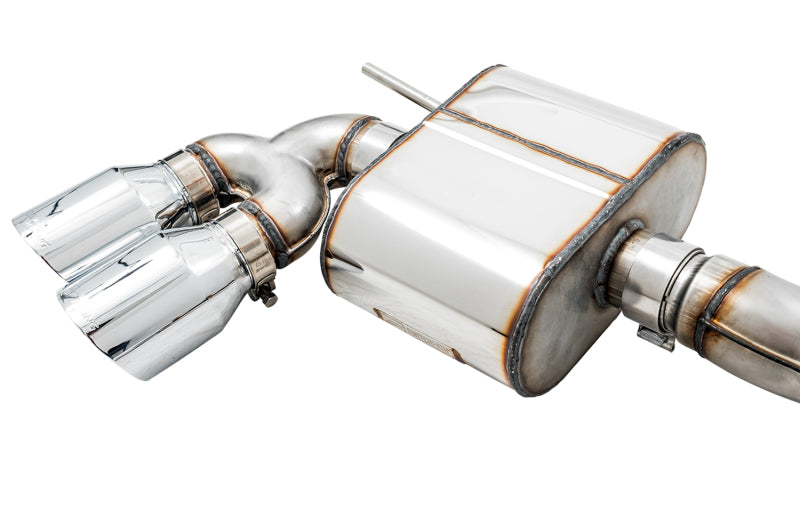 AWE Tuning Mk7 Golf R SwitchPath Exhaust w/Chrome Silver Tips 102mm Catback AWE Tuning
