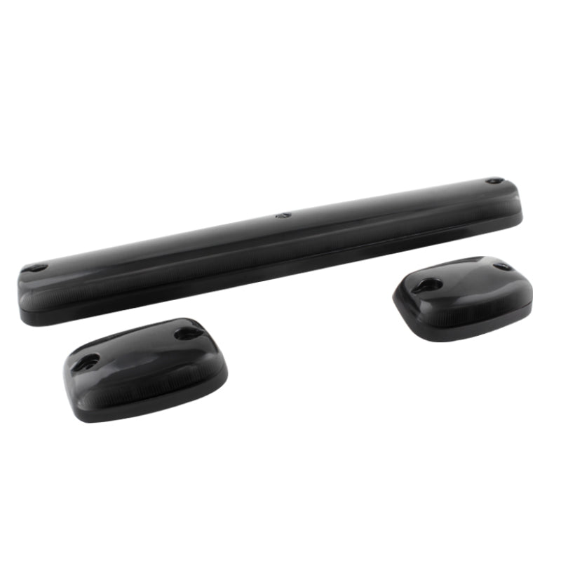 xTune Chevy Silverado 07-13 Amber LED Cab Roof Lights Smoke ACC-LED-CS07-CR-SM Sidemarkers & Indicators SPYDER