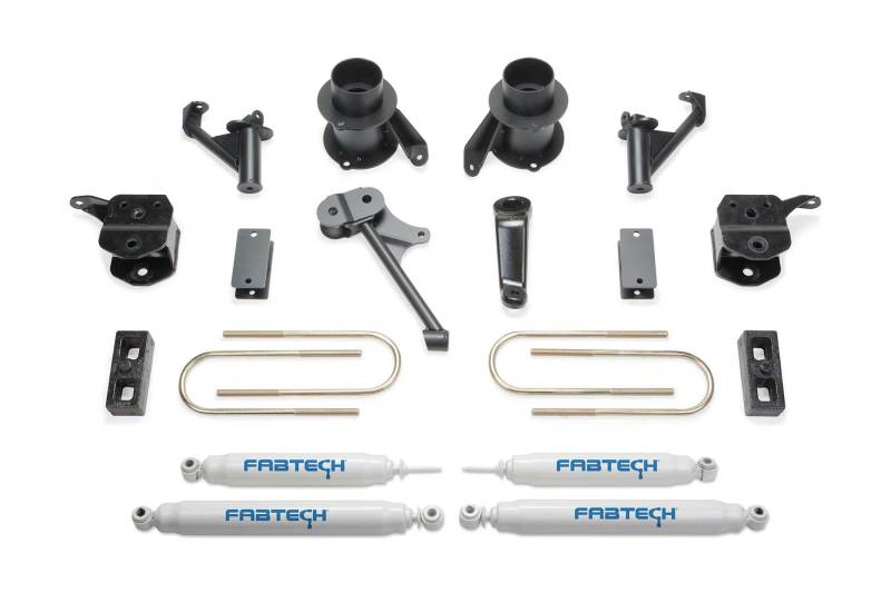 Fabtech 13-18 Ram 3500 4WD w/Factory Radius Arms 5in Basic System w/Perf. Shocks Lift Kits Fabtech