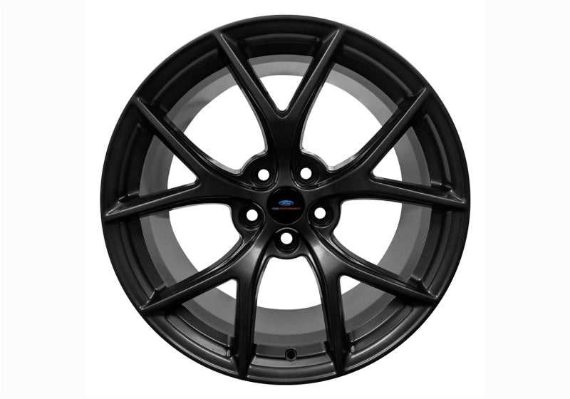 Ford Racing 15-20 Mustang19x10.5in & 19x11in Wheel Kit w/TPMS - Matte Black Wheels - Cast Ford Racing