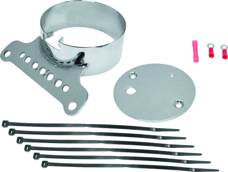 Bikers Choice 99-00 FXR 95-05 XL Chrome Single Gauge Mount Replaces H-D 67053-95 Gauge Components Bikers Choice