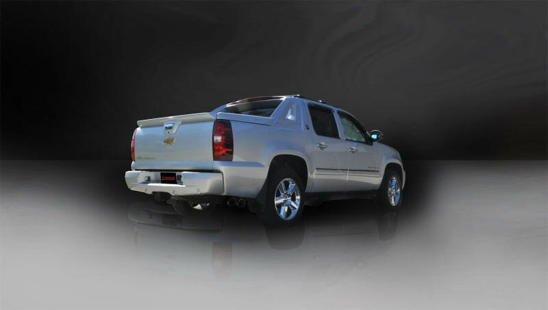 Corsa 2009-2013 Chevrolet Suburban 1500 5.3L V8 Black Sport Cat-Back Exhaust Catback CORSA Performance
