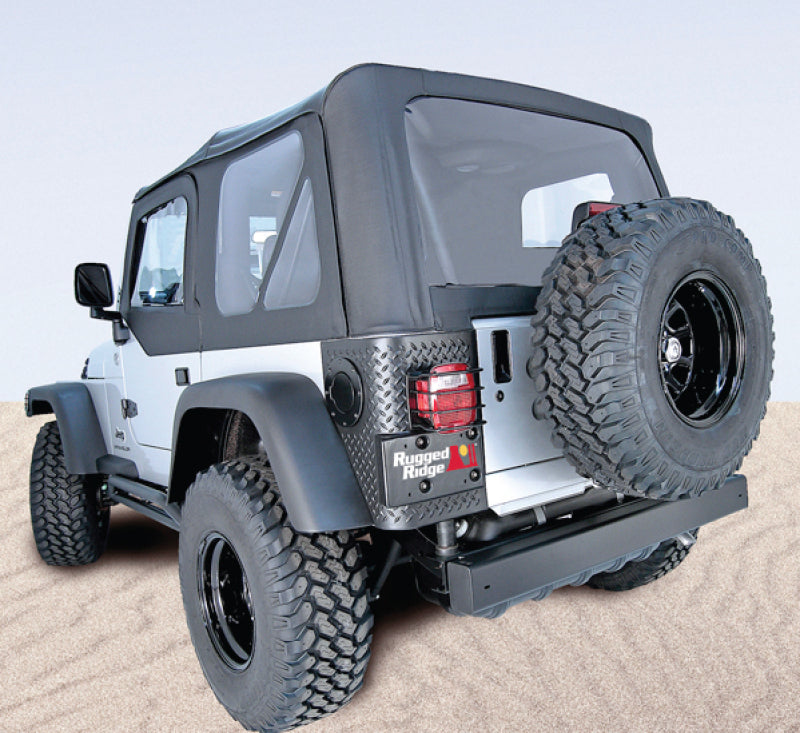 Rugged Ridge XHD Soft Top Black Diamond Tint 04-06 LJ Jeep Wrangler Soft Tops Rugged Ridge