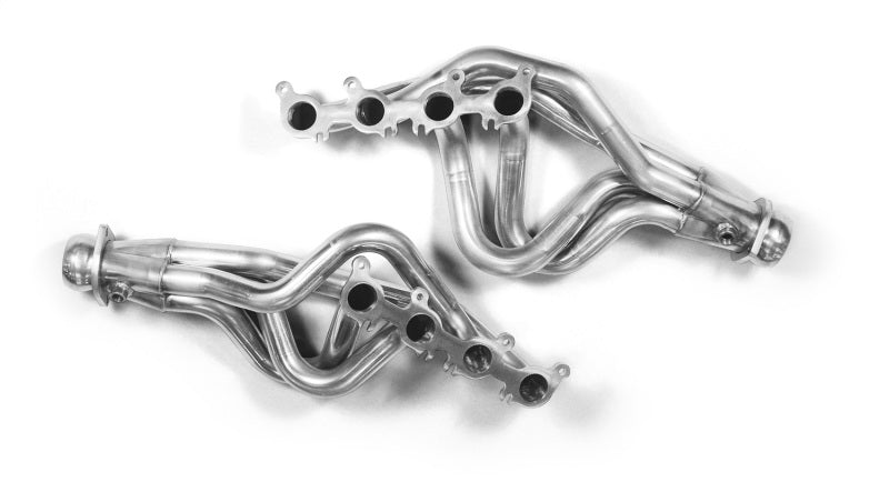 Kooks 12-13 Ford Mustang GT 5.0L 4V 302 Boss 1-7/8in x 3in Header & OEM Green Catted Connection Kit Headers & Manifolds Kooks Headers