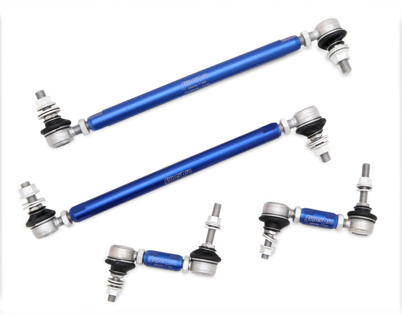 SuperPro 06-13 Audi A3 HD Adjustable End Link Set (TRC12265 + TRC1045L) Sway Bar Endlinks Superpro