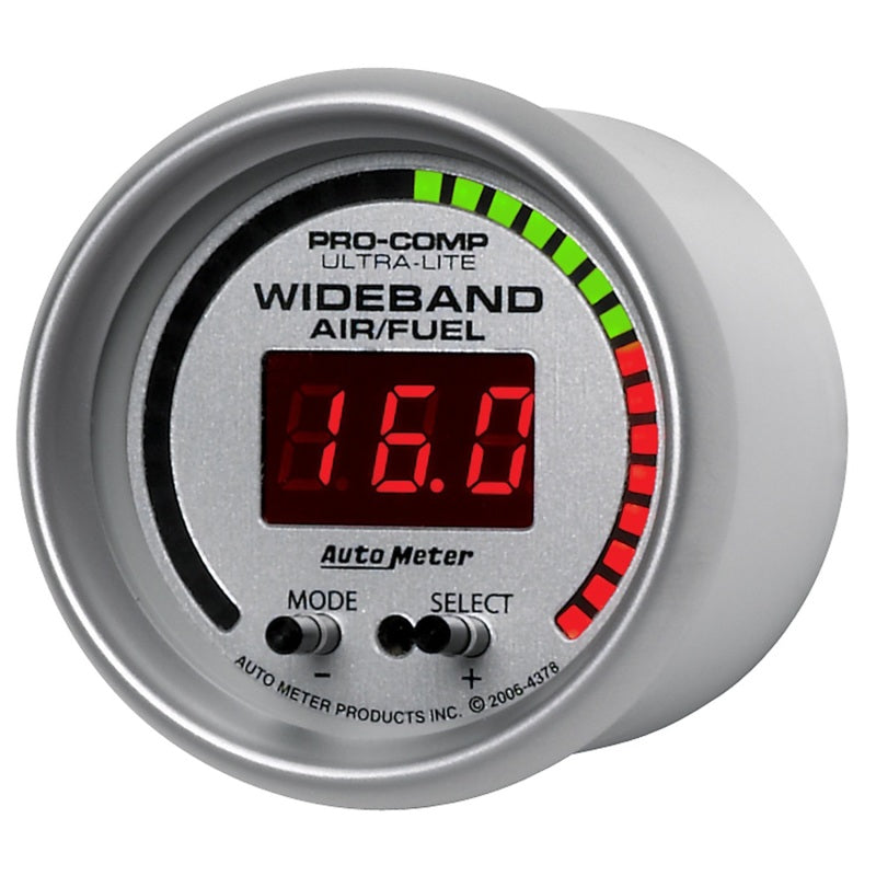 Autometer Ultra-Lite 52mm Wideband Air/Fuel Gauge Gauges AutoMeter