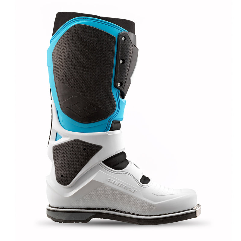 Gaerne SG22 Limited Edition Boot White/Black/Light Blue Size - 11 Motorcycle Boots Gaerne