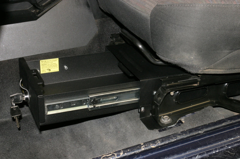 Tuffy Jeep Wrangler Underseat Drawer Nonflip Seat W/ Keyed Lock Cargo Boxes & Bags Tuffy Products