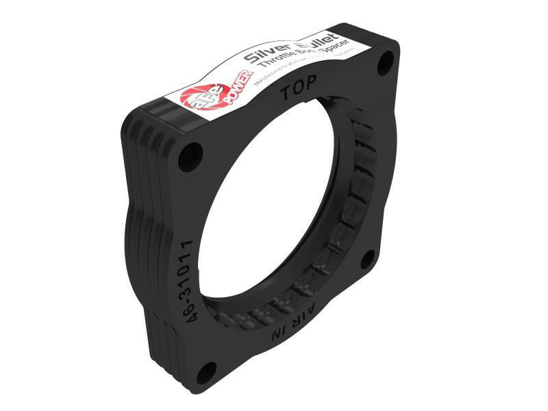 aFe Silver Bullet Throttle Body Spacer 07-13 BMW 328i (E90/E91/E92/E93) L6-3.0L N52 Throttle Body Spacers aFe