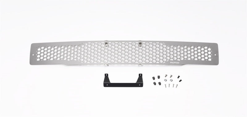 Putco 15-17 Ford F-150 - Stainless Steel Punch Design Bumper Grille Inserts Grilles Putco