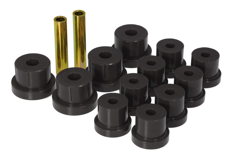 Prothane 67-69 Chevy Camaro Rear Multi-Leaf Bushings - Black Bushing Kits Prothane