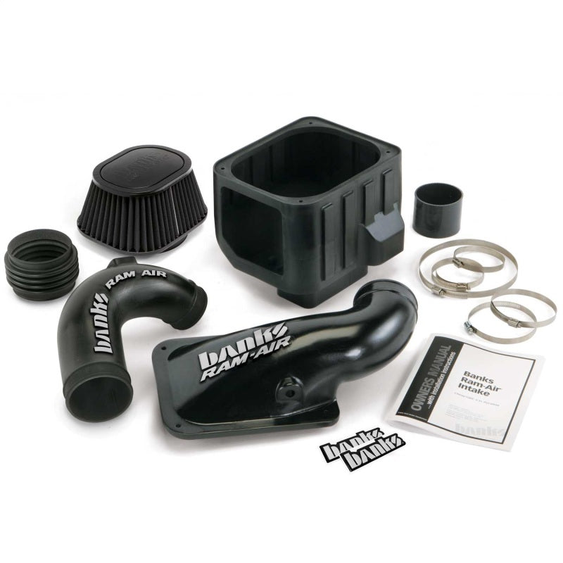 Banks Power 04-05 Chevy 6.6L LLY Ram-Air Intake System - Dry Filter Short Ram Air Intakes Banks Power
