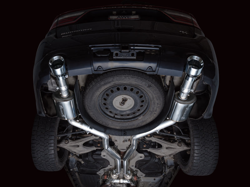 AWE Tuning 11-24 Dodge Durango 5.7L Touring Edition Exhaust w/ Chrome Silver Tips Catback AWE Tuning
