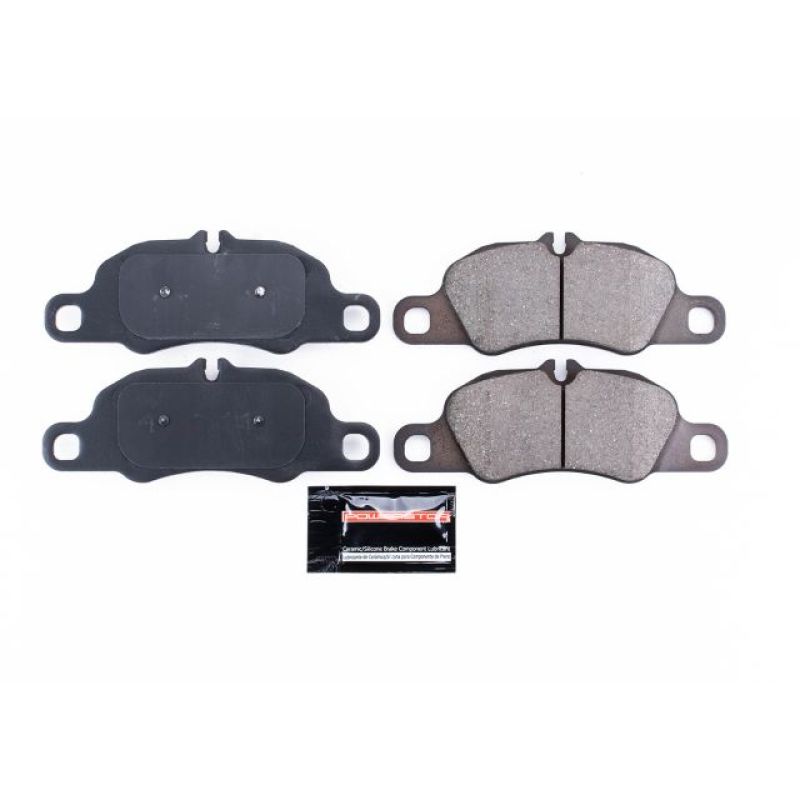 Power Stop 17-18 Porsche 718 Boxster Front Z23 Evolution Sport Brake Pads w/Hardware Brake Pads - Performance PowerStop