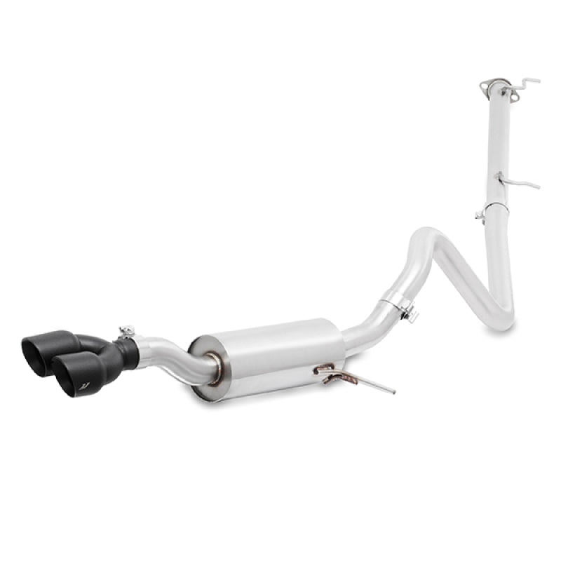Mishimoto 14-16 Ford Fiesta ST 1.6L 2.5in Stainless Steel Cat-Back Exhaust w/ Black Tips Catback Mishimoto