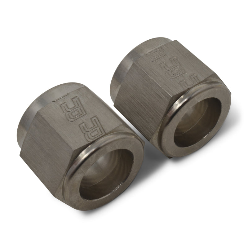 Russell Performance -6 AN Tube Nuts 3/8in dia. (Endura) (2 pcs.) Hardware - Singles Russell