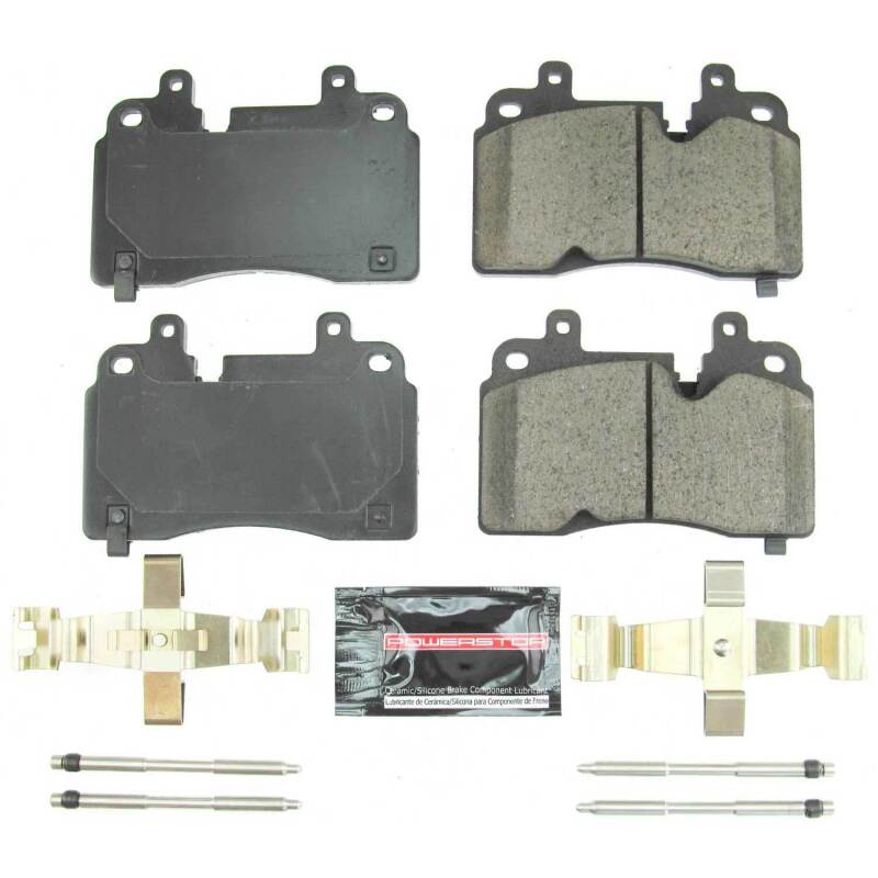 Power Stop 2020 Chevrolet Corvette Front Z23 Evolution Sport Brake Pads w/Hardware Brake Pads - Performance PowerStop