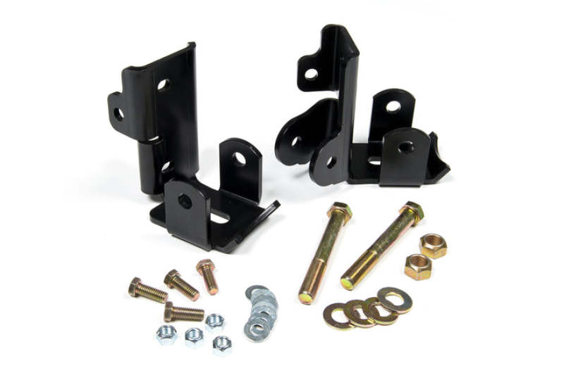 JKS Manufacturing Jeep Wrangler JK Shock Relocation Kit - Rear Brackets JKS Manufacturing