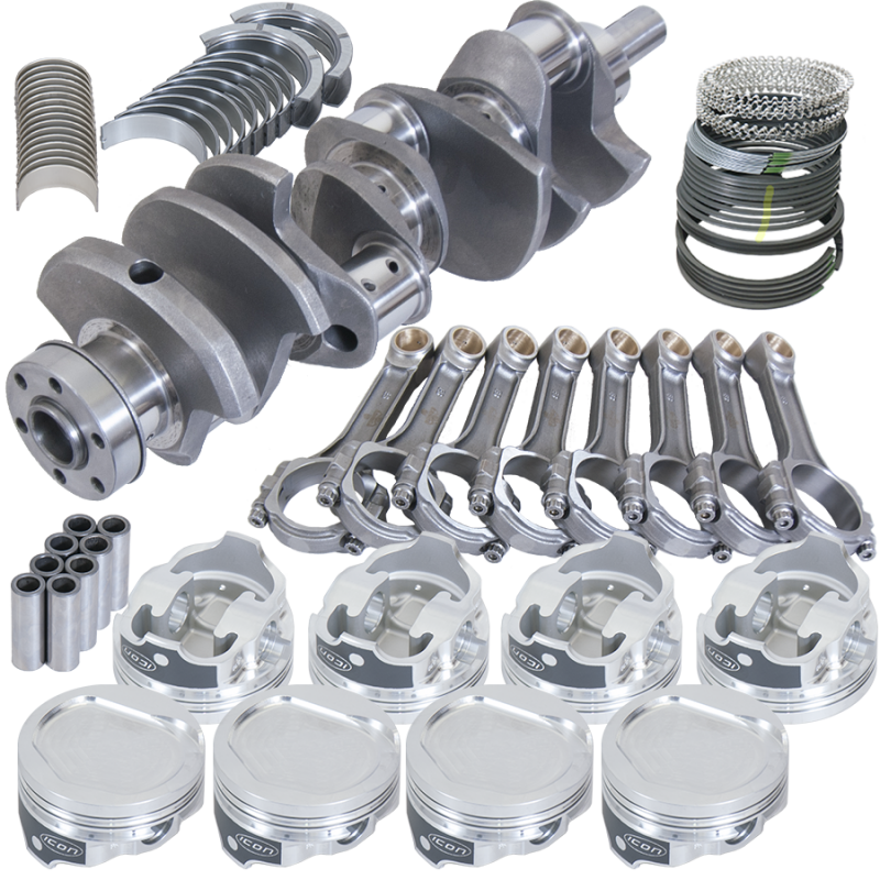 Eagle Ford 351C 3.850in Crank 6.000in I-Beam Rods -20cc 4.040in Pistons Rotating Assembly Rotating Assemblies Eagle