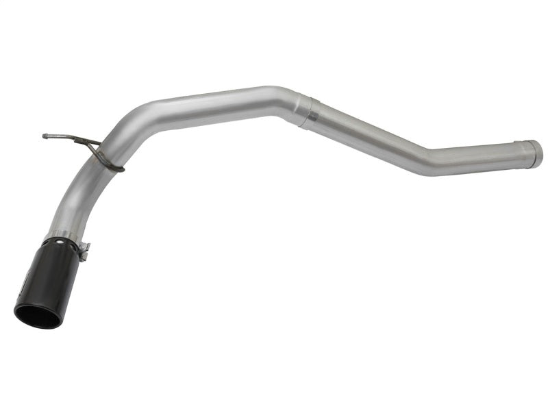 aFe LARGE Bore HD DPF-Back SS Exhaust w/ Black Tip 2016 Nissan Titan XD V8-5.0L (td) DPF Back aFe