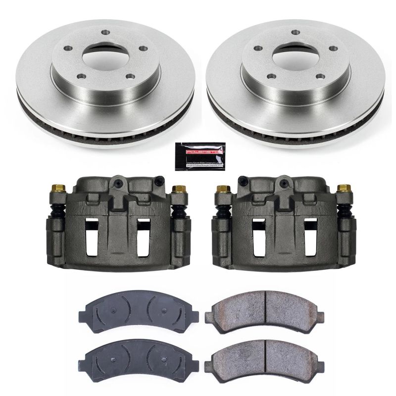 Power Stop 97-05 Chevrolet Blazer Front Autospecialty Brake Kit w/Calipers Brake Kits - OE PowerStop