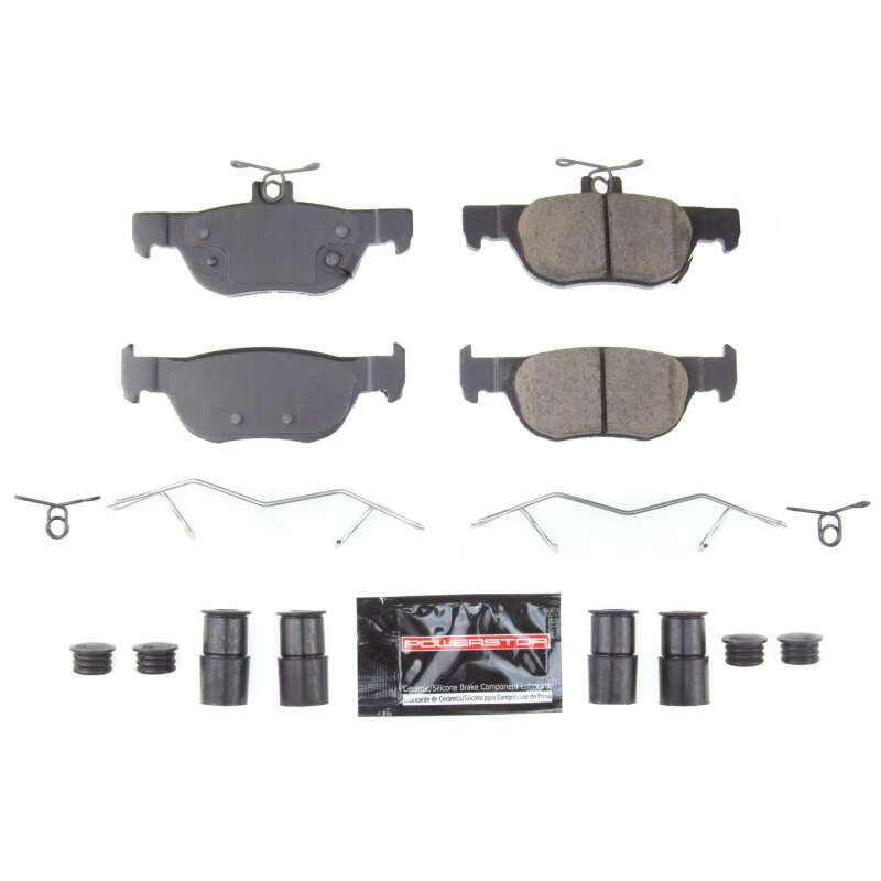 Power Stop 2019 Mazda 3 Rear Z23 Evolution Sport Brake Pads w/Hardware Brake Pads - Performance PowerStop